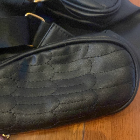 Classy Owl Backpack Pu Leather Mini backpack goldtone accents adjustable straps - Picture 12 of 12